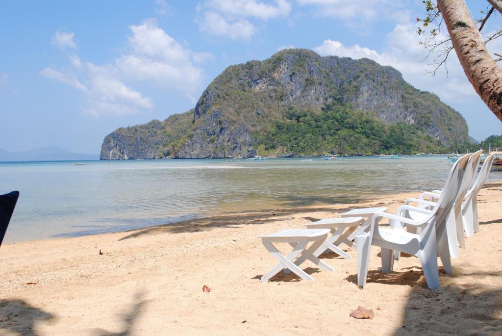 Islandfront Cottages And Restaurant El Nido Buitenkant foto