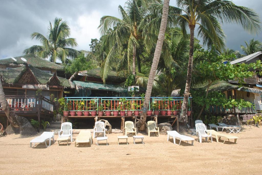 Islandfront Cottages And Restaurant El Nido Buitenkant foto