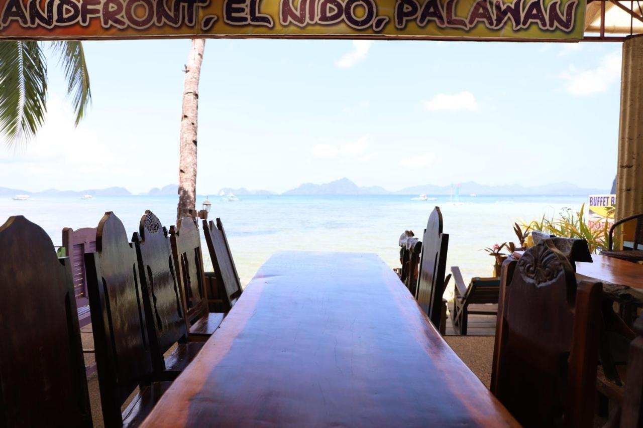 Islandfront Cottages And Restaurant El Nido Buitenkant foto