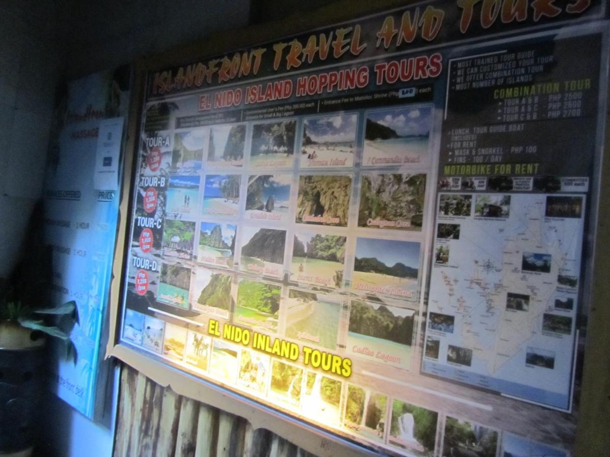 Islandfront Cottages And Restaurant El Nido Buitenkant foto